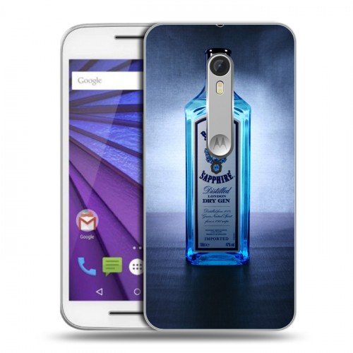 Дизайнерский пластиковый чехол для Lenovo Moto G Bombay Sapphire