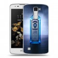 Дизайнерский пластиковый чехол для LG K8 Bombay Sapphire