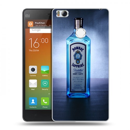 Дизайнерский пластиковый чехол для Xiaomi Mi4S Bombay Sapphire