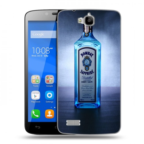 Дизайнерский пластиковый чехол для Huawei Honor 3C Lite Bombay Sapphire