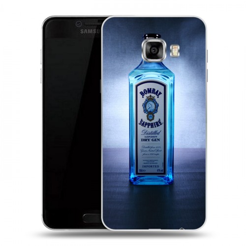 Дизайнерский пластиковый чехол для Samsung Galaxy C5 Bombay Sapphire