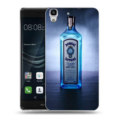 Дизайнерский пластиковый чехол для Huawei Y6II Bombay Sapphire