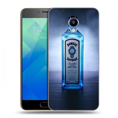 Дизайнерский силиконовый чехол для Meizu M5 Bombay Sapphire