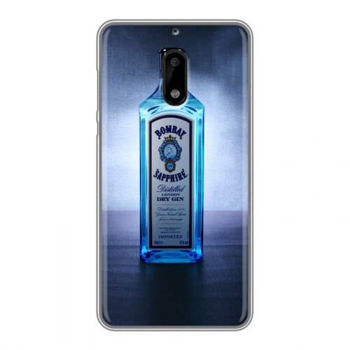 Дизайнерский пластиковый чехол для Nokia 6 Bombay Sapphire