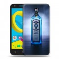 Дизайнерский пластиковый чехол для Alcatel U5 Bombay Sapphire