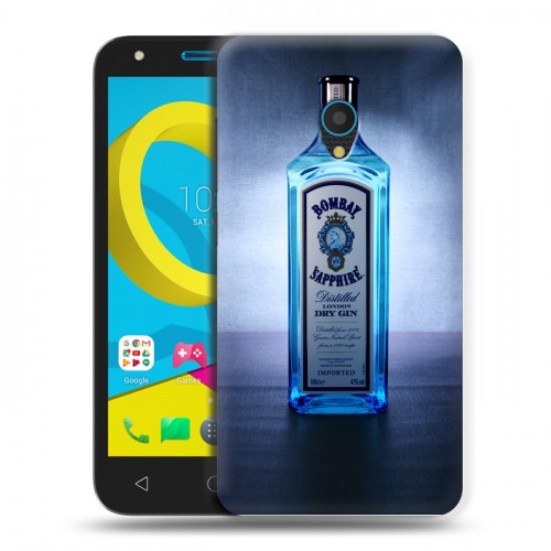 Дизайнерский пластиковый чехол для Alcatel U5 Bombay Sapphire