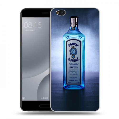 Дизайнерский пластиковый чехол для Xiaomi Mi5C Bombay Sapphire