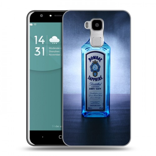 Дизайнерский пластиковый чехол для Doogee Y6 Bombay Sapphire