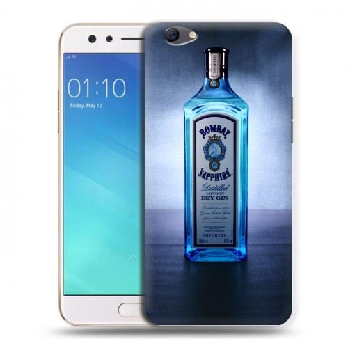 Дизайнерский силиконовый чехол для OPPO F3 Bombay Sapphire