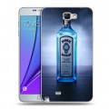 Дизайнерский пластиковый чехол для Samsung Galaxy Note 2 Bombay Sapphire