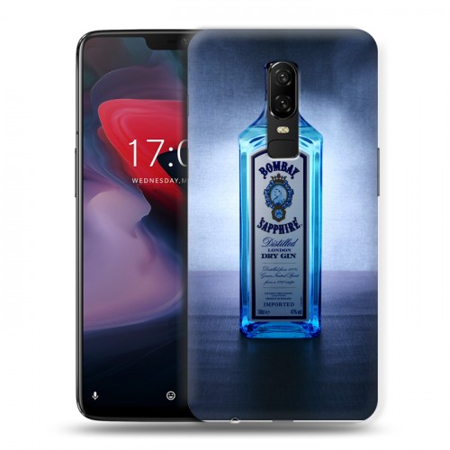 Дизайнерский пластиковый чехол для OnePlus 6 Bombay Sapphire