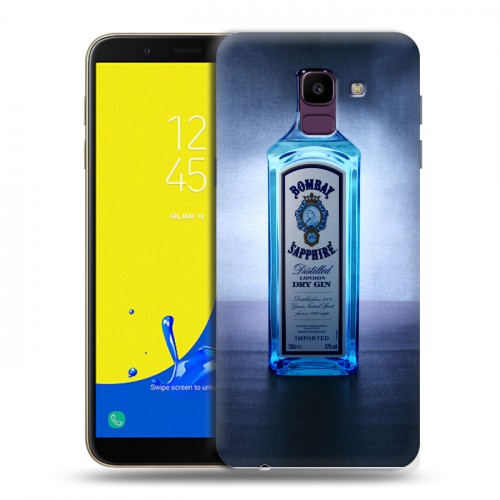 Дизайнерский пластиковый чехол для Samsung Galaxy J6 Bombay Sapphire