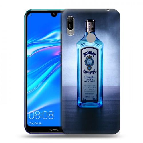 Дизайнерский пластиковый чехол для Huawei Y6 (2019) Bombay Sapphire