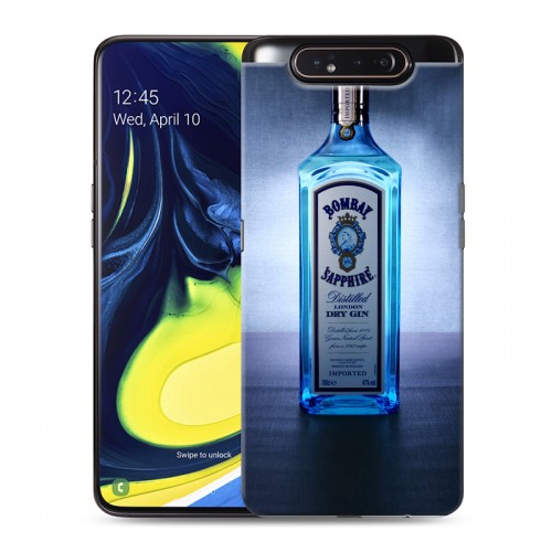 Дизайнерский пластиковый чехол для Samsung Galaxy A80 Bombay Sapphire