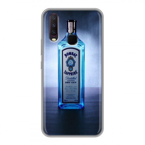 Дизайнерский силиконовый с усиленными углами чехол для Vivo Y17 Bombay Sapphire