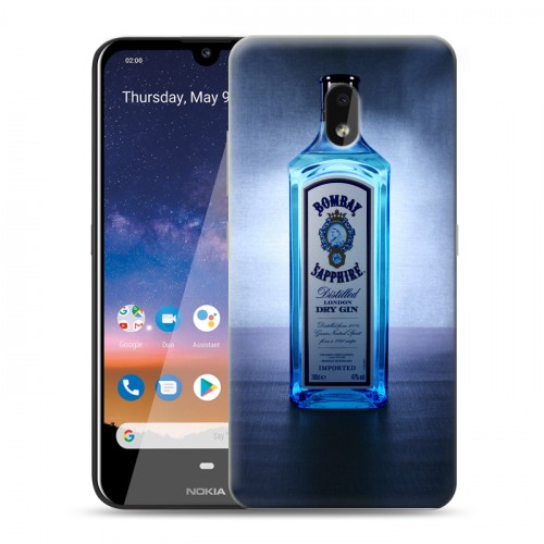 Дизайнерский силиконовый чехол для Nokia 2.2 Bombay Sapphire