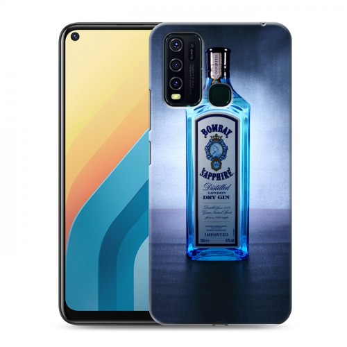 Дизайнерский пластиковый чехол для Vivo Y30 Bombay Sapphire