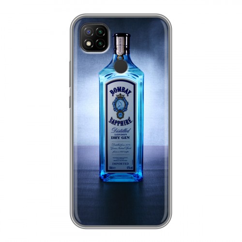 Дизайнерский силиконовый с усиленными углами чехол для Xiaomi RedMi 9C Bombay Sapphire