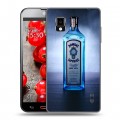 Дизайнерский пластиковый чехол для LG Optimus G Bombay Sapphire