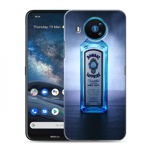 Дизайнерский силиконовый чехол для Nokia 8.3 Bombay Sapphire