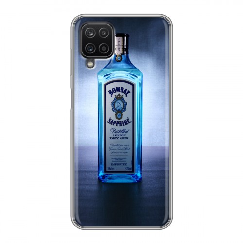 Дизайнерский силиконовый чехол для Samsung Galaxy A12 Bombay Sapphire
