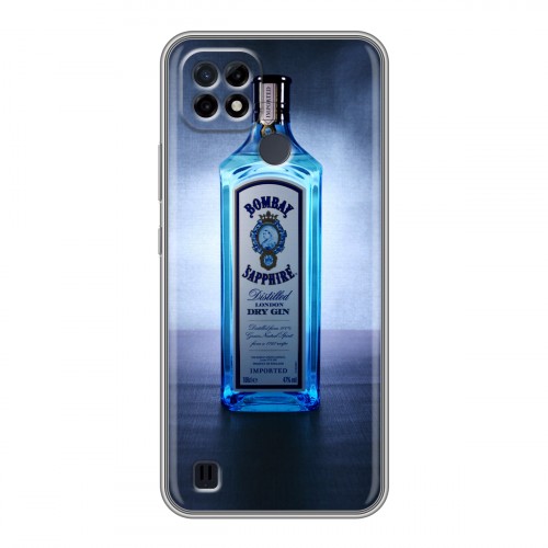 Дизайнерский силиконовый чехол для Realme C21 Bombay Sapphire