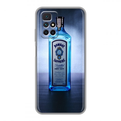 Дизайнерский силиконовый чехол для Xiaomi Redmi 10 Bombay Sapphire