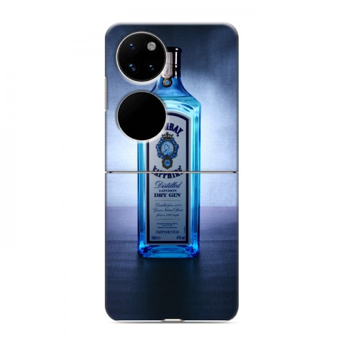 Дизайнерский пластиковый чехол для Huawei P50 Pocket Bombay Sapphire