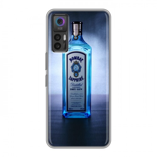 Дизайнерский силиконовый чехол для TCL 30 Bombay Sapphire