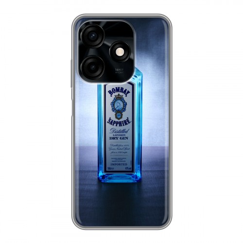 Дизайнерский силиконовый чехол для Tecno Spark 10C Bombay Sapphire