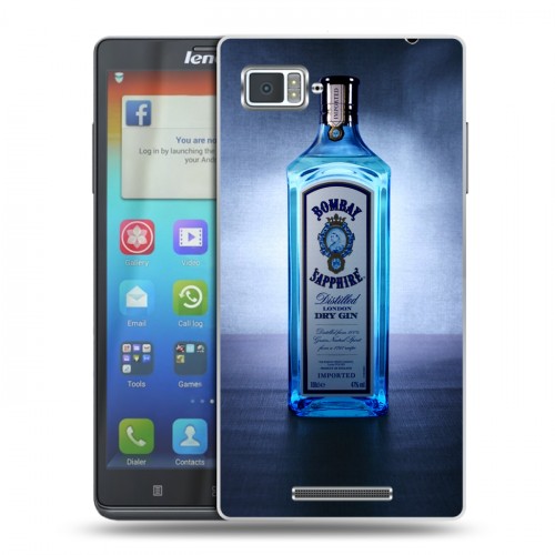 Дизайнерский пластиковый чехол для Lenovo Vibe Z Bombay Sapphire