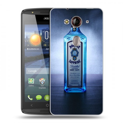 Дизайнерский пластиковый чехол для Acer Liquid E3 Bombay Sapphire