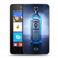 Дизайнерский силиконовый чехол для Microsoft Lumia 430 Dual SIM Bombay Sapphire