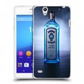 Дизайнерский пластиковый чехол для Sony Xperia C4 Bombay Sapphire