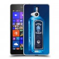 Дизайнерский пластиковый чехол для Microsoft Lumia 540 Bombay Sapphire