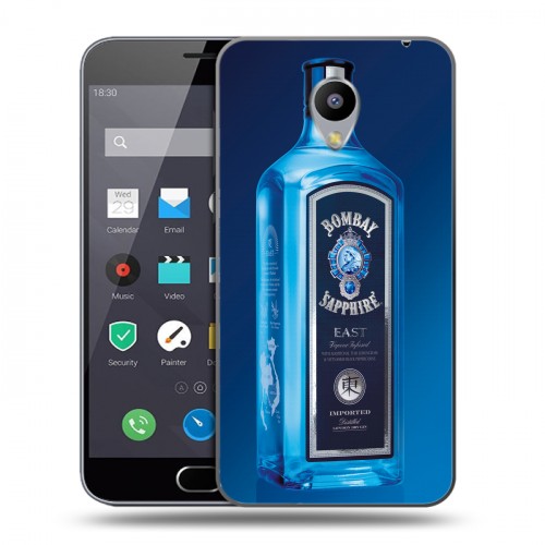 Дизайнерский пластиковый чехол для Meizu M2 Note Bombay Sapphire