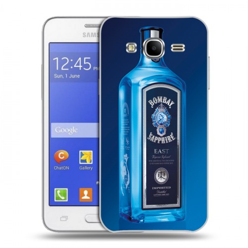 Дизайнерский силиконовый чехол для Samsung Galaxy J7 Bombay Sapphire