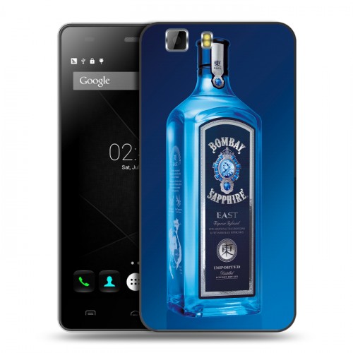 Дизайнерский силиконовый чехол для Doogee X5 Bombay Sapphire