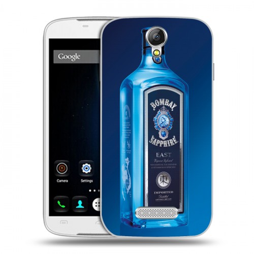 Дизайнерский пластиковый чехол для Doogee X6 Bombay Sapphire