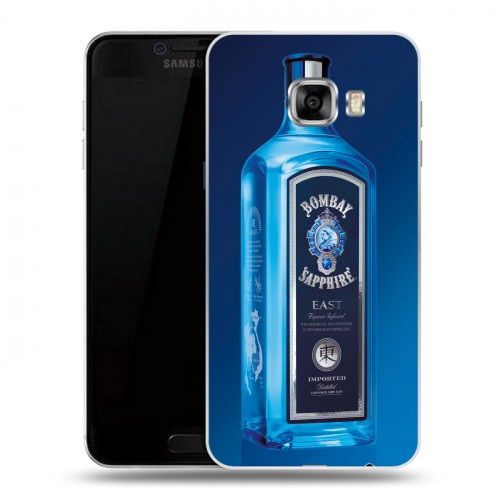 Дизайнерский пластиковый чехол для Samsung Galaxy C5 Bombay Sapphire