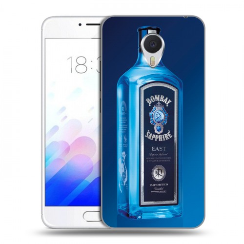 Дизайнерский пластиковый чехол для Meizu M3E Bombay Sapphire