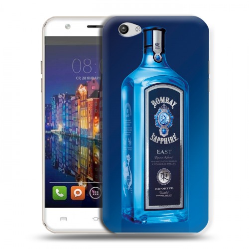 Дизайнерский силиконовый чехол для BQ Amsterdam Bombay Sapphire