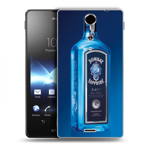 Дизайнерский пластиковый чехол для Sony Xperia TX Bombay Sapphire