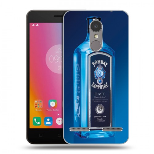 Дизайнерский силиконовый чехол для Lenovo K6 Bombay Sapphire