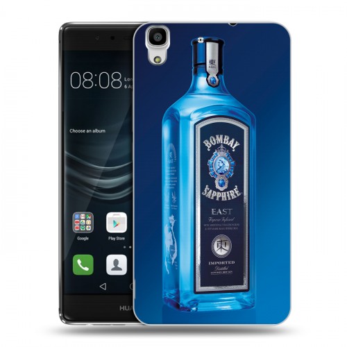 Дизайнерский пластиковый чехол для Huawei Y6II Bombay Sapphire