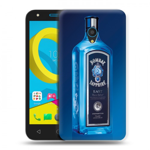 Дизайнерский пластиковый чехол для Alcatel U5 Bombay Sapphire