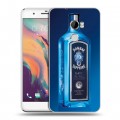 Дизайнерский пластиковый чехол для HTC One X10 Bombay Sapphire