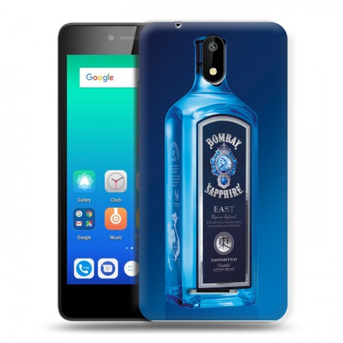 Дизайнерский силиконовый чехол для Micromax Q409 Bombay Sapphire