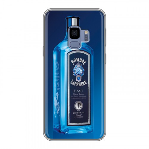 Дизайнерский пластиковый чехол для Samsung Galaxy S9 Bombay Sapphire