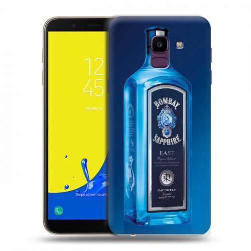 Дизайнерский пластиковый чехол для Samsung Galaxy J6 Bombay Sapphire